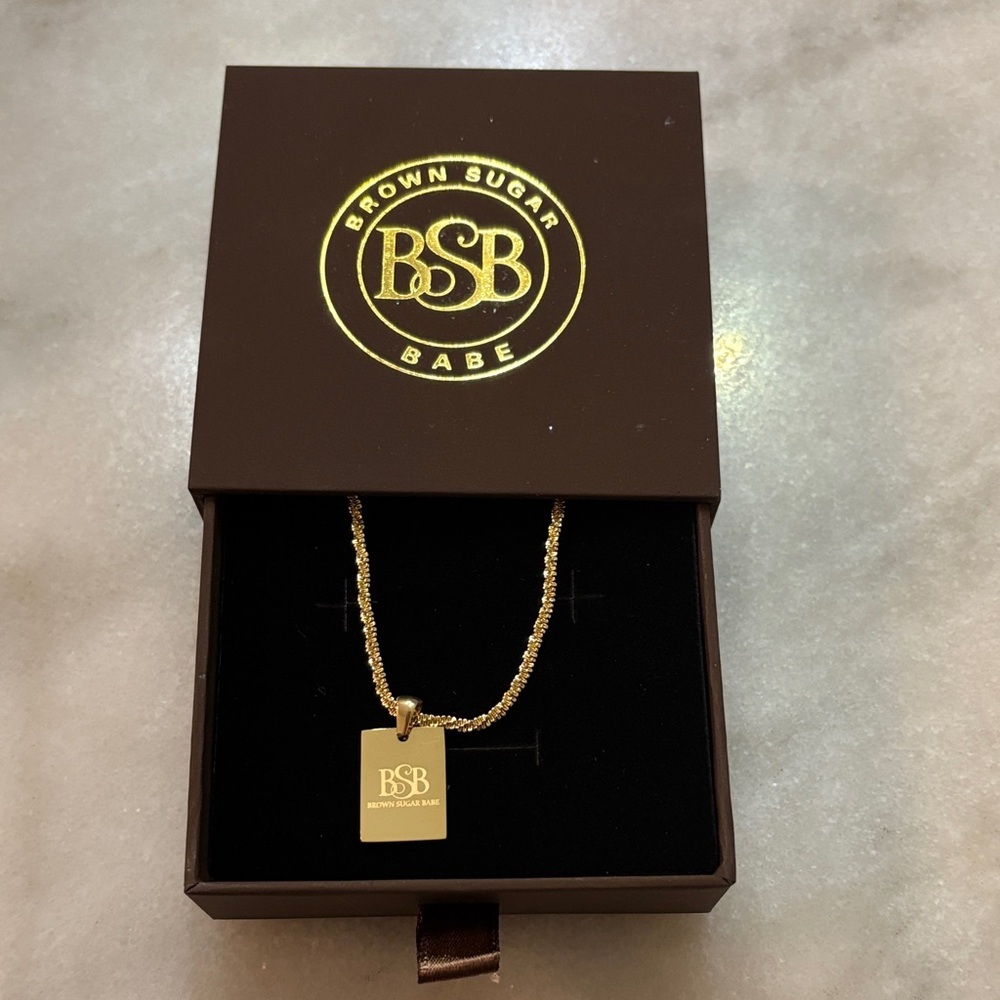 Limited Edition BSB Gold Necklace with Pendant